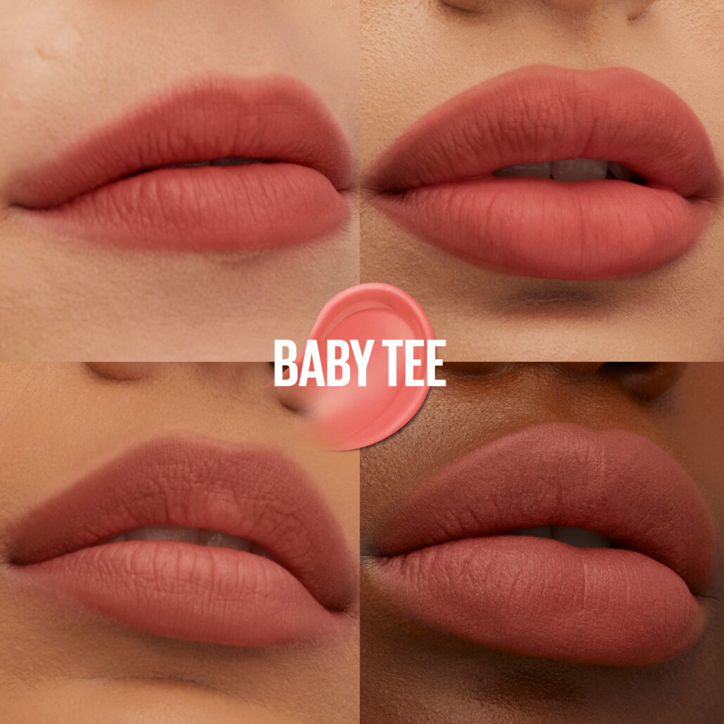 MAYBELLINE TEDDY TINT ATF SHADE CARD BABYTEE