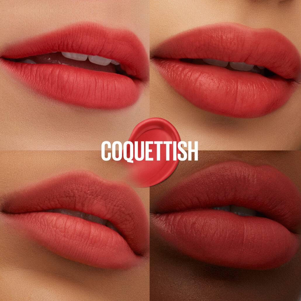 MAYBELLINE TEDDY TINT ATF SHADE CARD COQUETTISH
