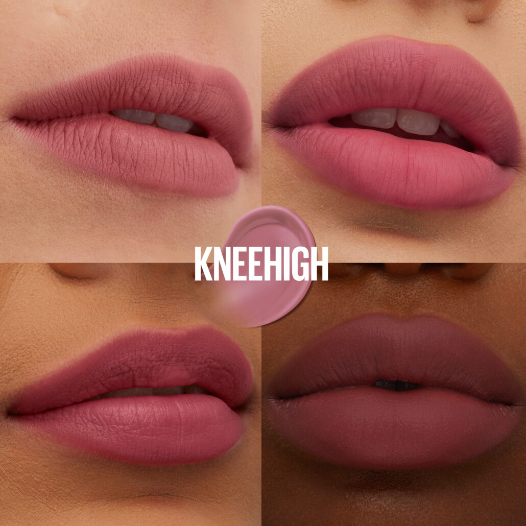 MAYBELLINE TEDDY TINT ATF SHADE CARD KNEEHIGH