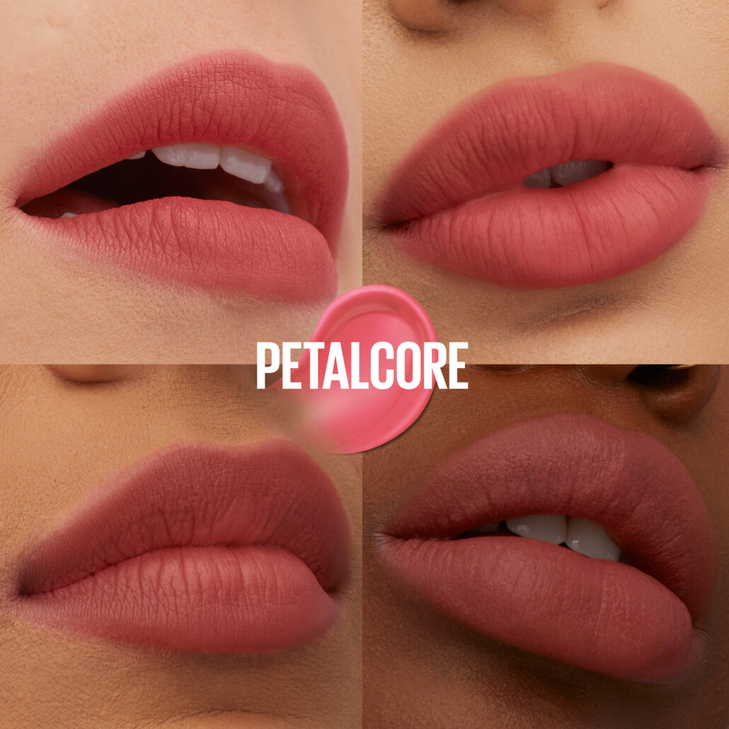 MAYBELLINE TEDDY TINT ATF SHADE CARD PETALCORE