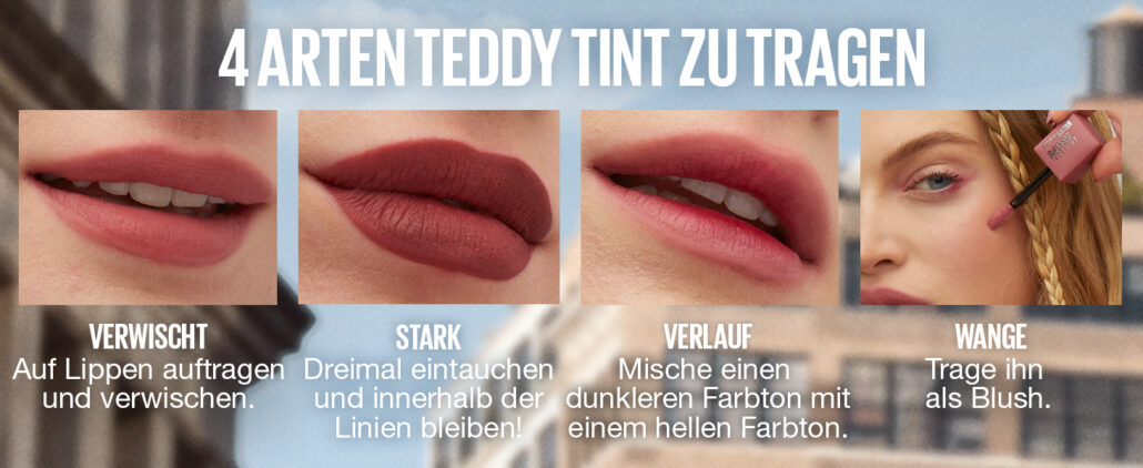 MAYBELLINE TEDDY TINT WAYS TO WEAR DESKTOP