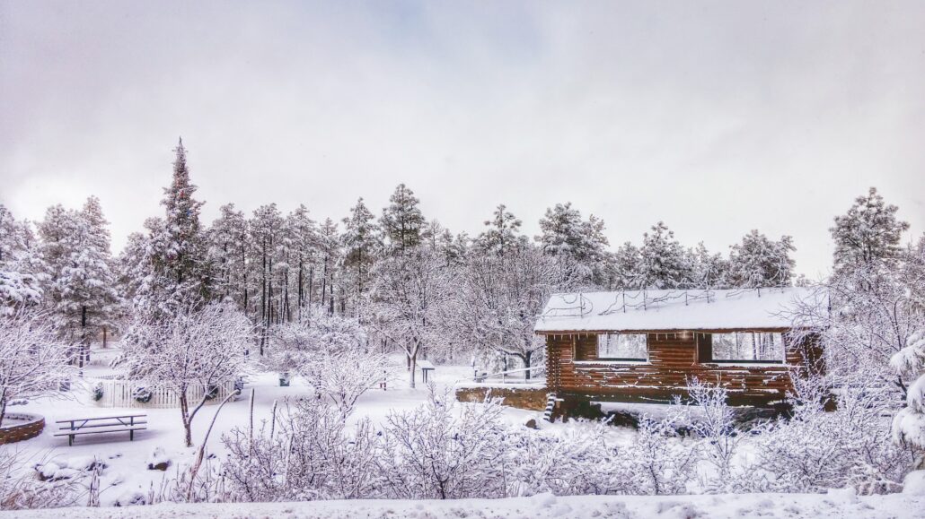 Pinetop Lakeside in the winter Courtesy of Town of Pinetop Lakeside