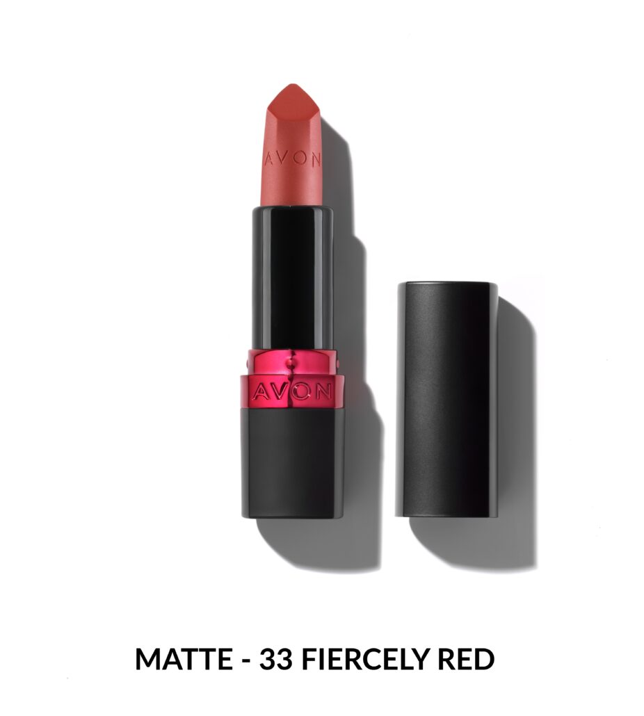 avon146.03b avon ultra matte lippenstift fiercely red