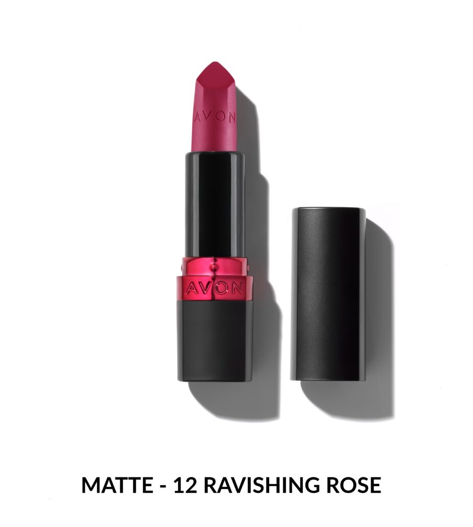 avon146.08b avon ultra matte lippenstift ravishing rose