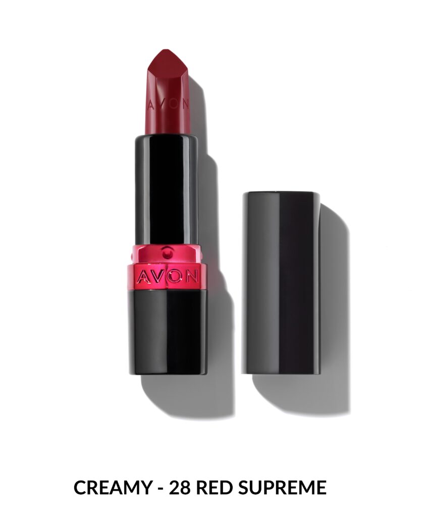 avon146.18b avon ultra creamy lippenstift red supreme