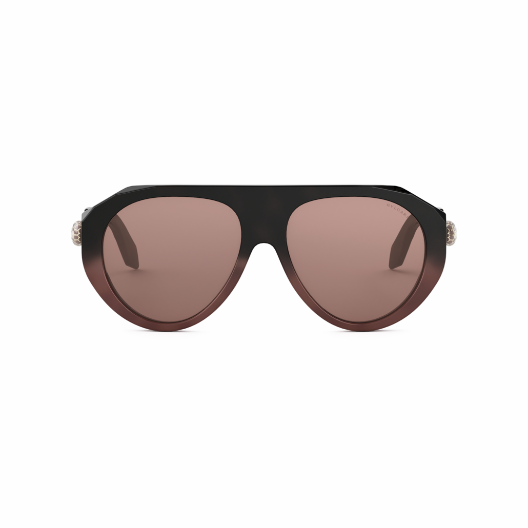 Bvlgari Serpenti Forever Sunglasses BV40060I 01B Brown 08