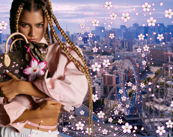 LVxTM PRINT CAMPAIGN VISUAL WITH ZENDAYA BY INEZ VINOODH 2