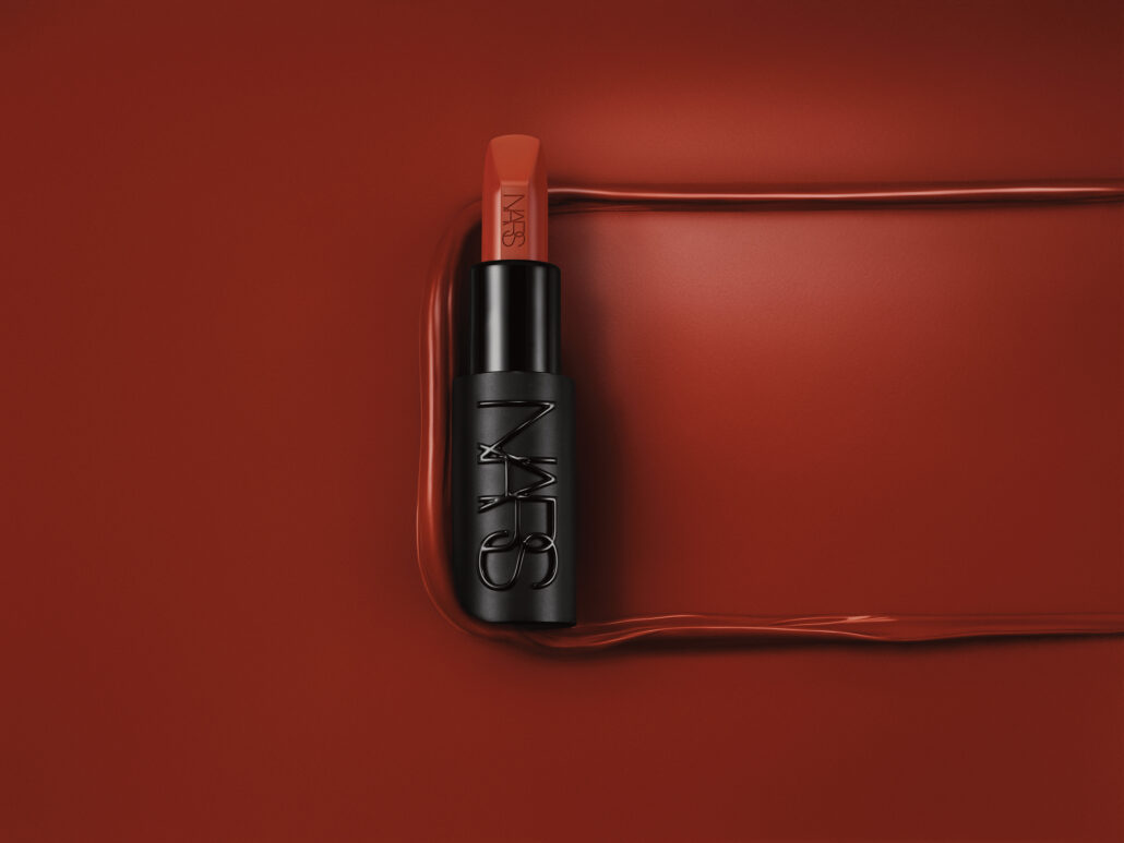 NARS FA24 ExplicitLipstick StylizedPhoto Shot1 HeroShot Texture Rendezvous GLBL