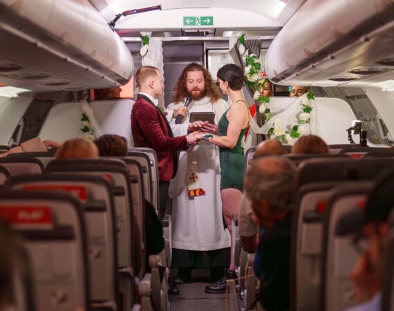 PLAY Airlines Hochzeit an Bord 2