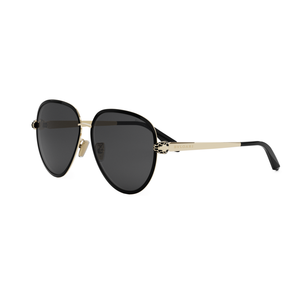 Serpenti Forever Sunglasses EUR 750 BV40043U Black Gold 01