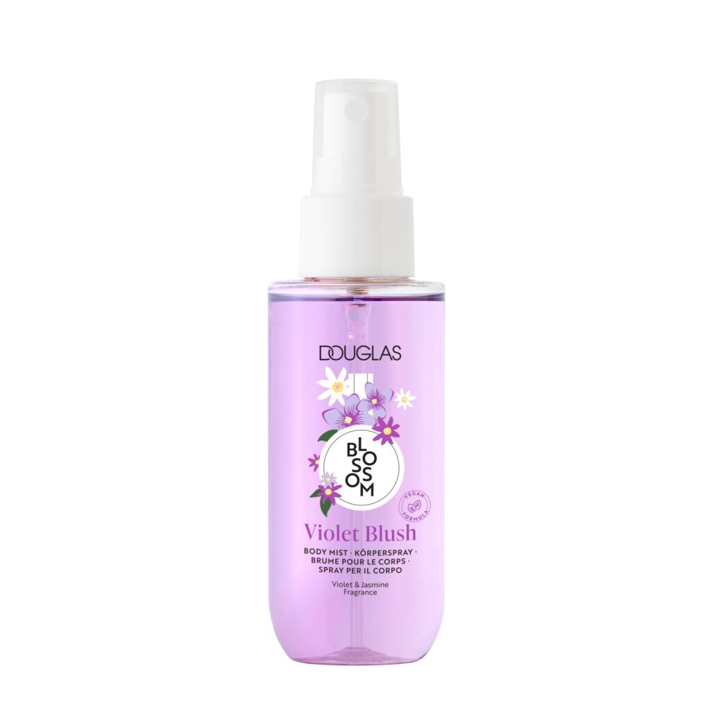 douglas collection blossom violet blush body mist 100ml 899E