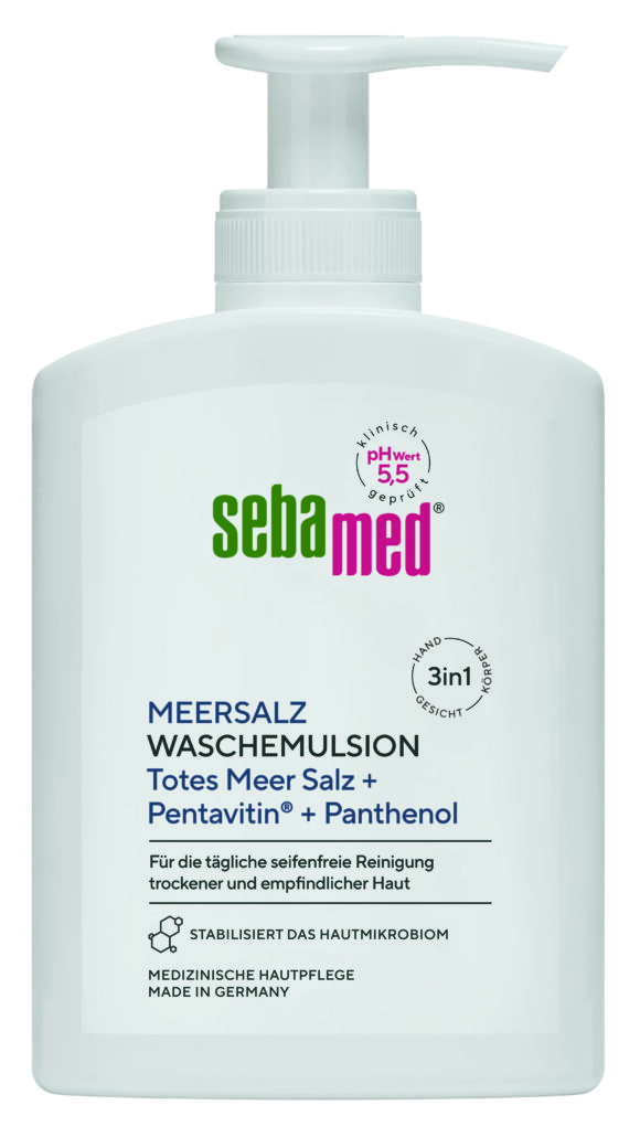 sebamed PA Mikrobiom Meersalz Fluessig Waschemulsion 200ml