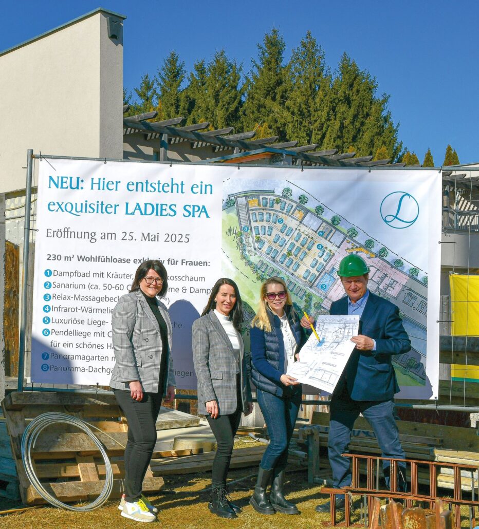 Bauarbeiten Ladies Spa Hotel Larimar