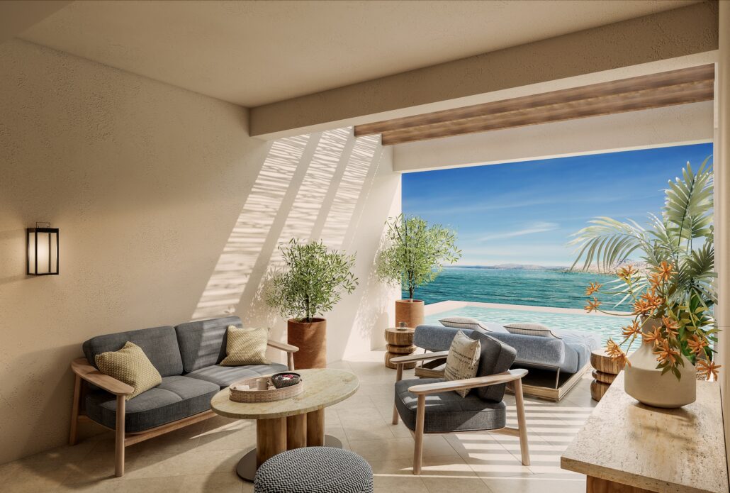 King Gästezimmer Terrasse ©Wavemaker Hospitality