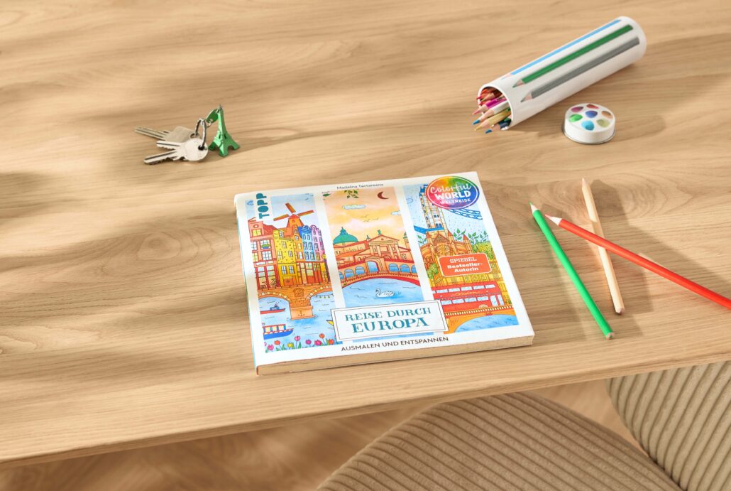 Buc Reise durch Europa-Ausmalen & Entspannen | © Tchibo
