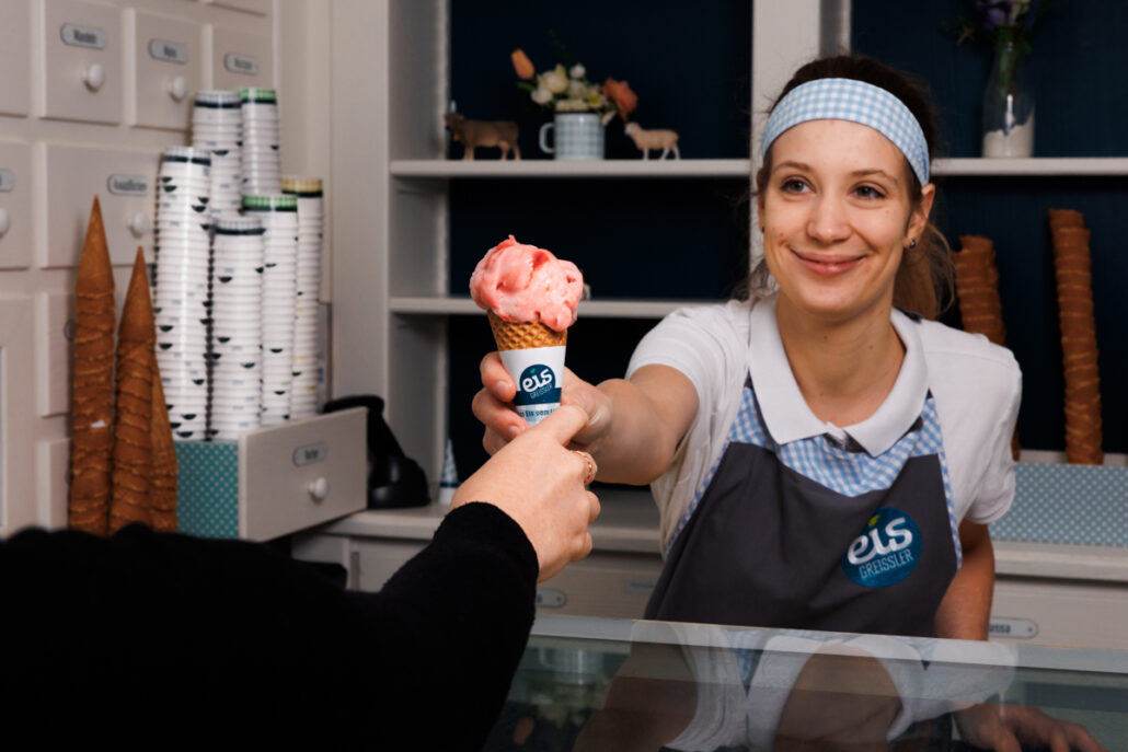 Schlumberger Rosé-Himbeere im Eisstanitzel