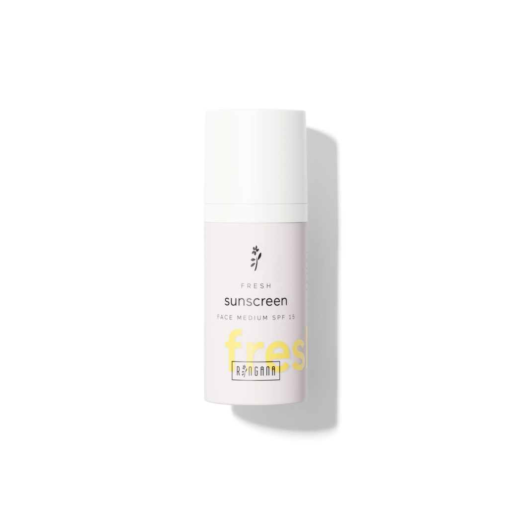 ringana fresh 50ml sunscreen face medium spf 15 SUN N