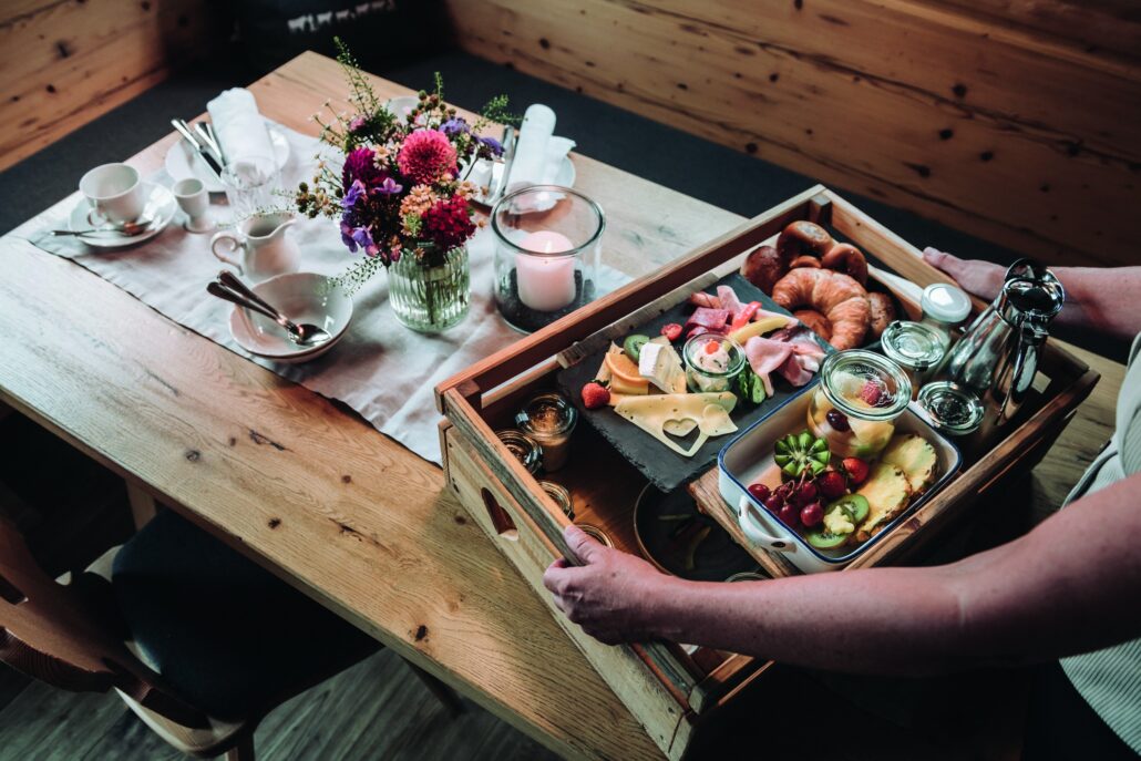 Frühstückskorb ©Alpzitt Chalets