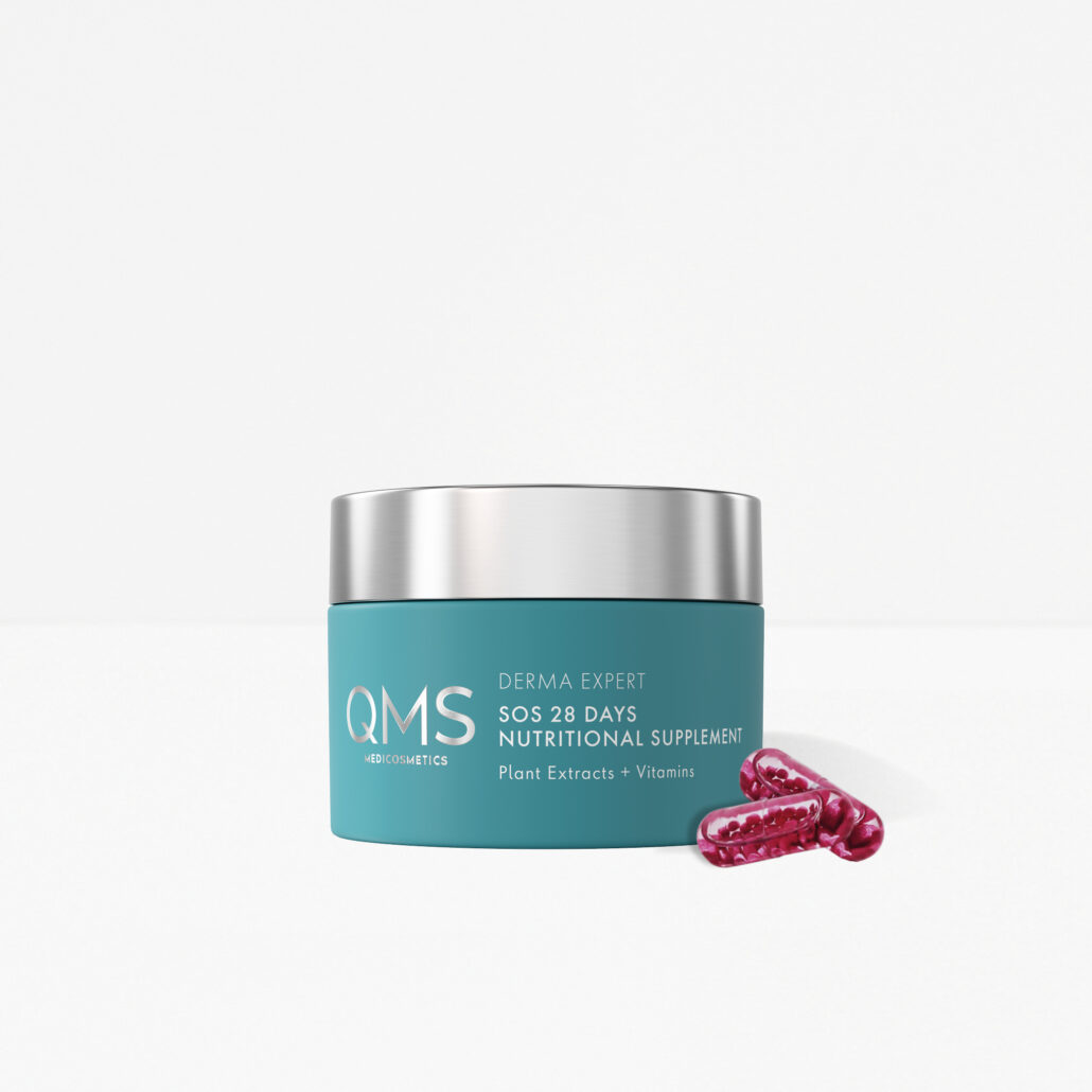 DERMA EXPERT SOS 28 Days Nutritional Supplement, 28 Kapseln um 119€ ©QMS Medicosmetics