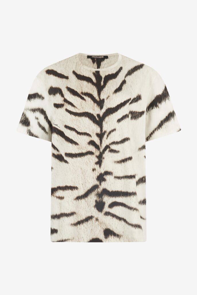 Die T-Shirt-Modelle ©Roberto Cavalli