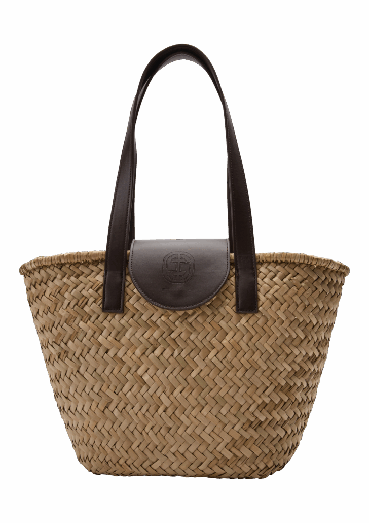 Shopper aus Bast um 79,99€ ©comma&comma