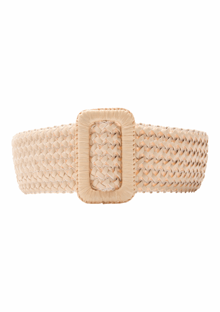 Elastischer Gürtel in Flechtoptik um 29,99€ ©comma&comma