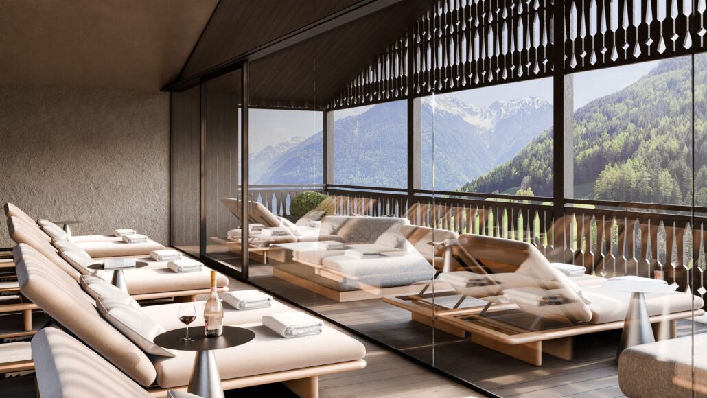 Spa Bereich ©Amonti Chalets