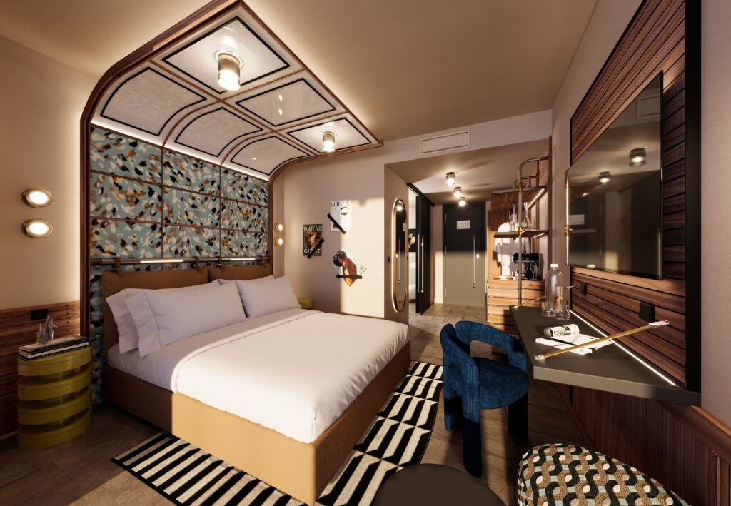 Canopy by Hilton Milan Duomo Guest Room Rendering 1024x709 1