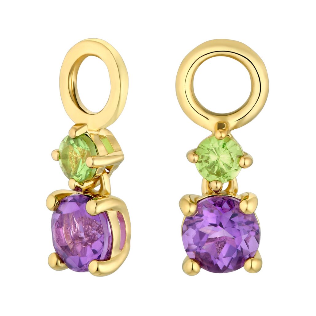 Ear Candy Amethyst Tsavorit Anhänger ©Dorotheum Juwelier