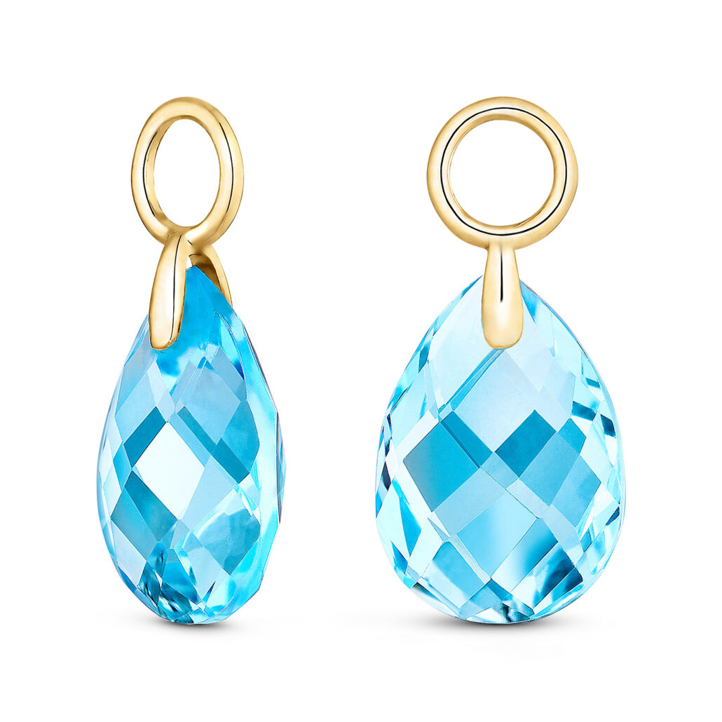 DJ Topas Anhaenger fuer Creolen Gold 585 199Eur 204446