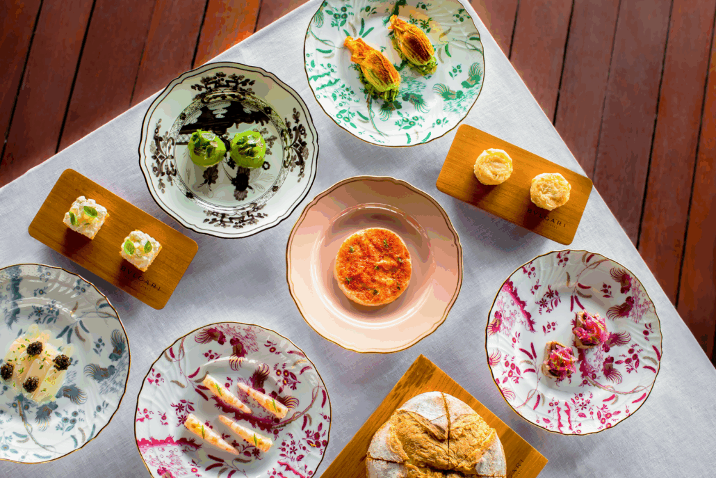 Selektion italienischer Spezialitäten ©Bvlgari Hotels