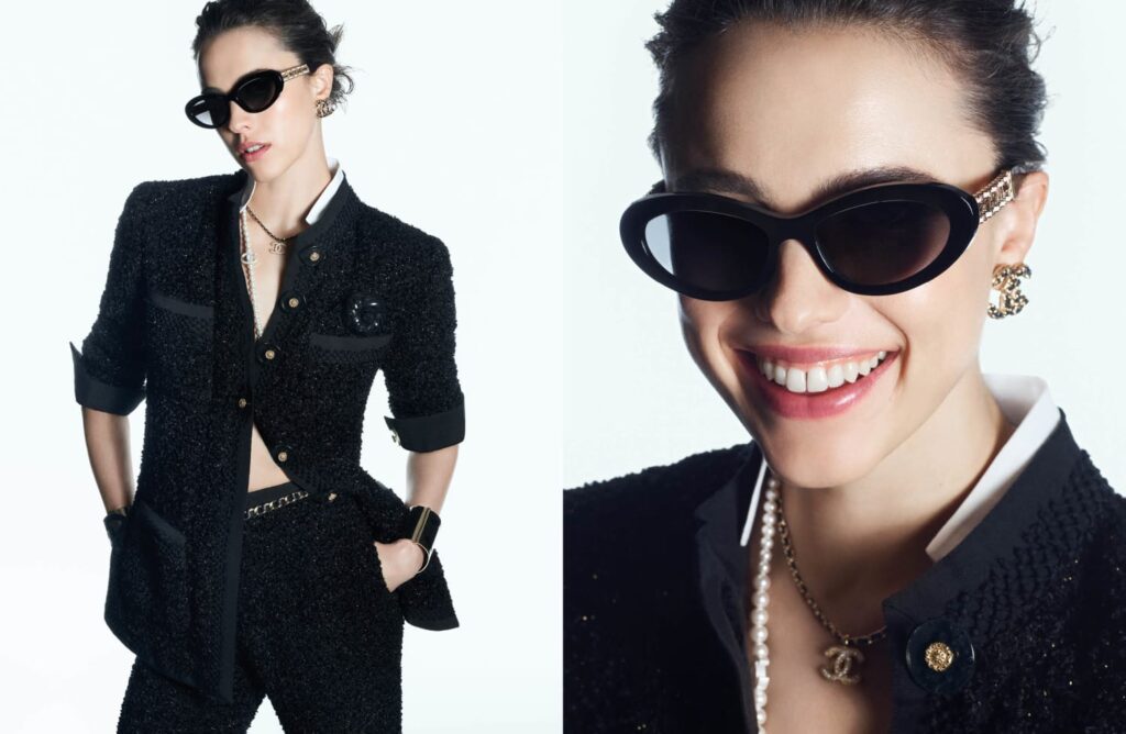 chanel ss25 eyewear campaign photographs by karim sadli 6 1 LD 1024x668 1