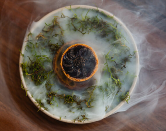 Ellerman House Curate Restaurant dish smoke
