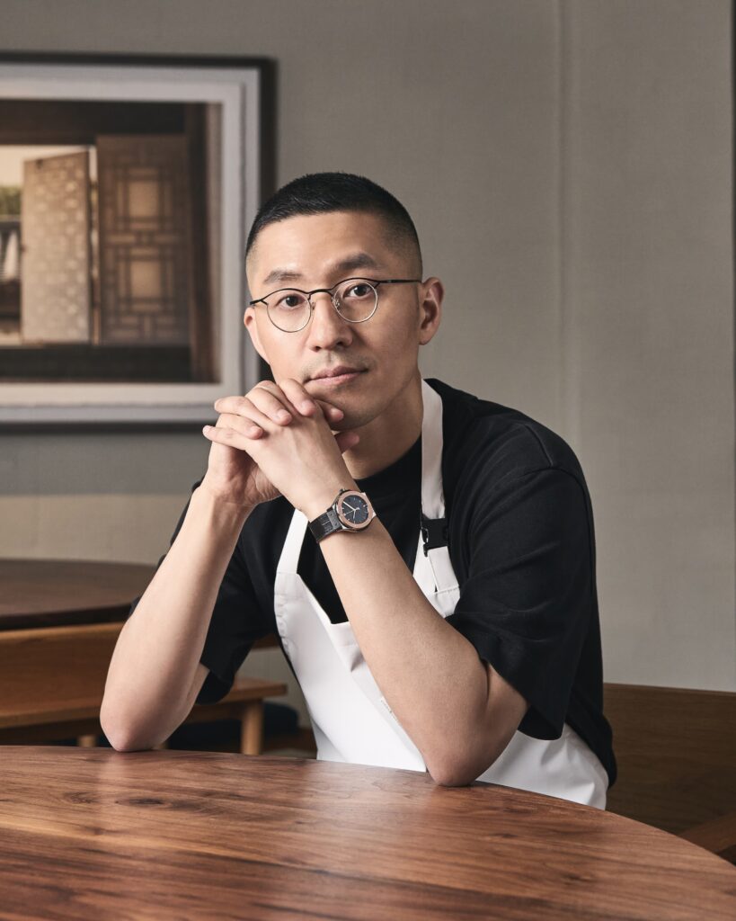 Hublot Friend of the Brand Chef Mingoo Kang 50 best restaurants 819x1024 1