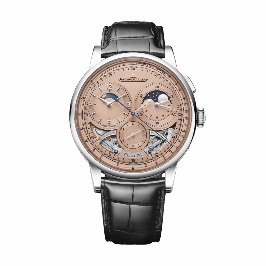Jaeger LeCoultre Duometre Chronograph Moon Kupfer