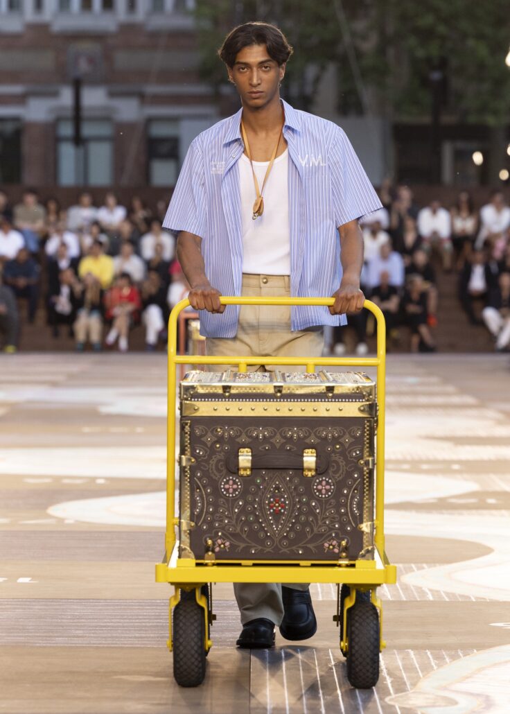 LOUIS VUITTON MENrsquoS SPRING SUMMER 2026 SHOW LOOK 14