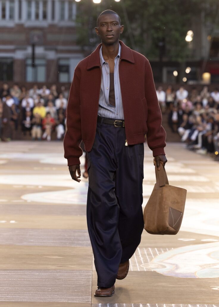 LOUIS VUITTON MENrsquoS SPRING SUMMER 2026 SHOW LOOK 18