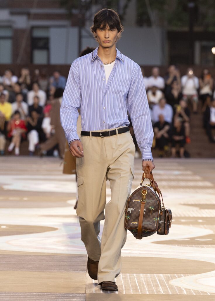 LOUIS VUITTON MENrsquoS SPRING SUMMER 2026 SHOW LOOK 45