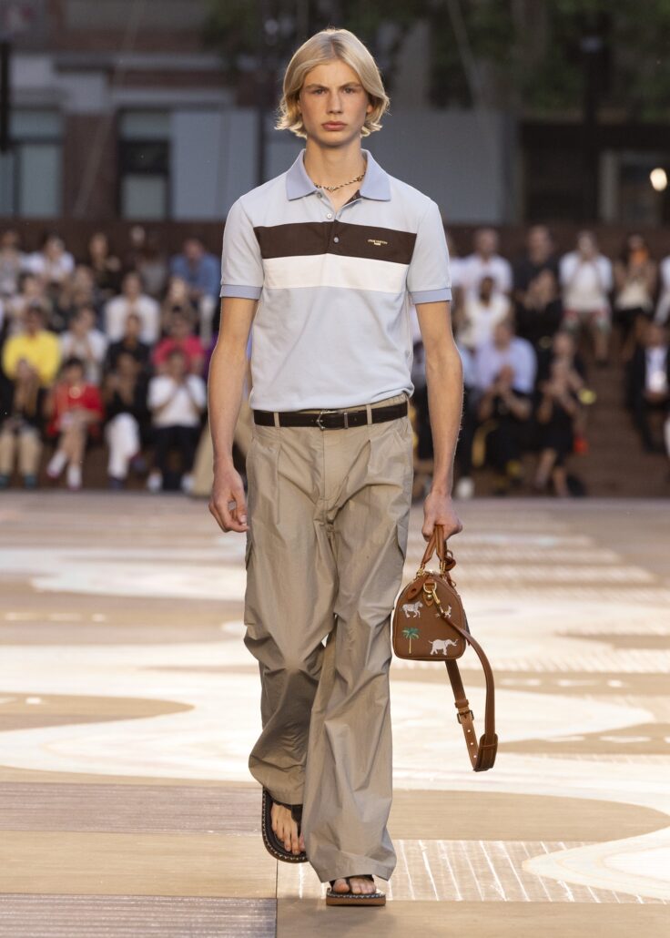 LOUIS VUITTON MENrsquoS SPRING SUMMER 2026 SHOW LOOK 47