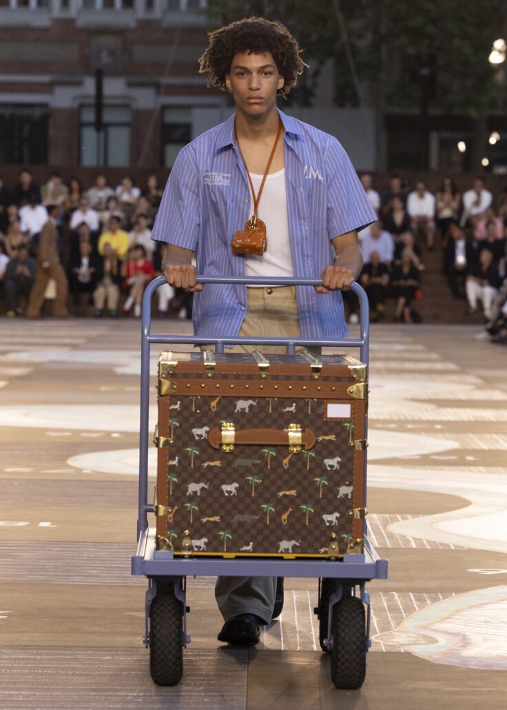 LOUIS VUITTON MENrsquoS SPRING SUMMER 2026 SHOW LOOK 54