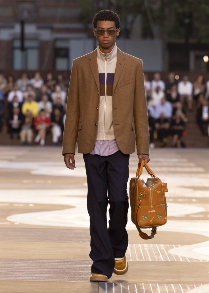 LOUIS VUITTON MENrsquoS SPRING SUMMER 2026 SHOW LOOK 55