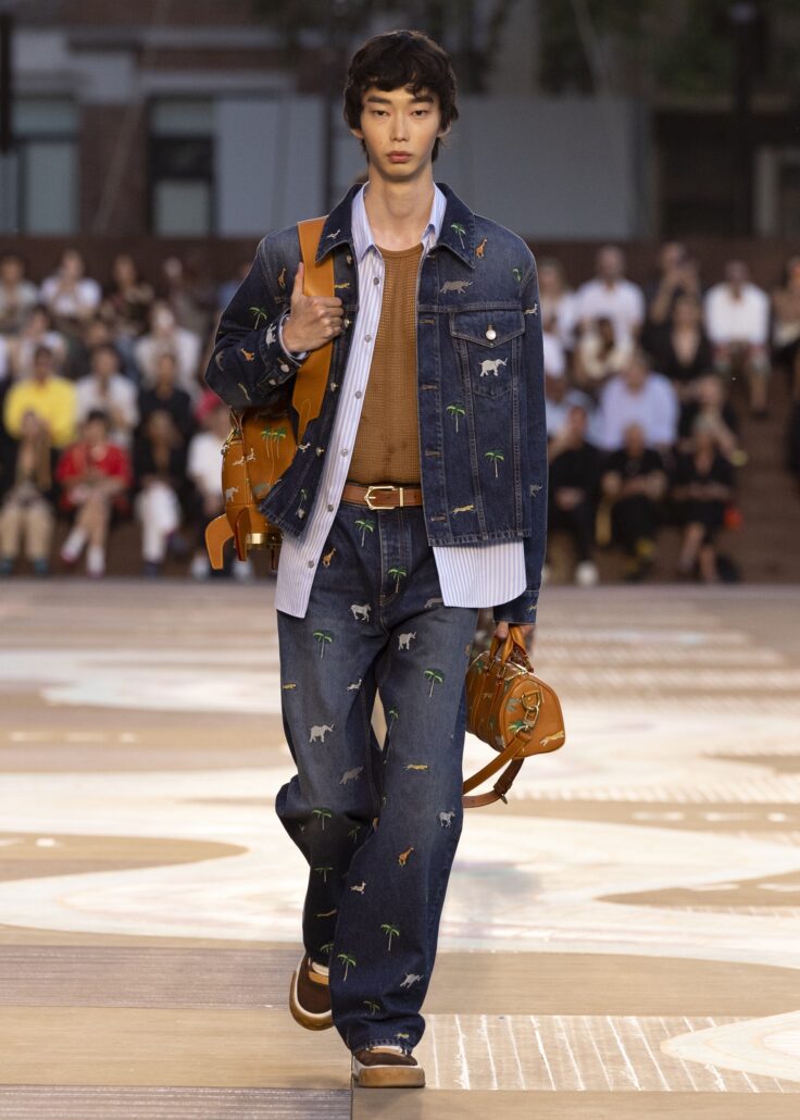 LOUIS VUITTON MENrsquoS SPRING SUMMER 2026 SHOW LOOK 57