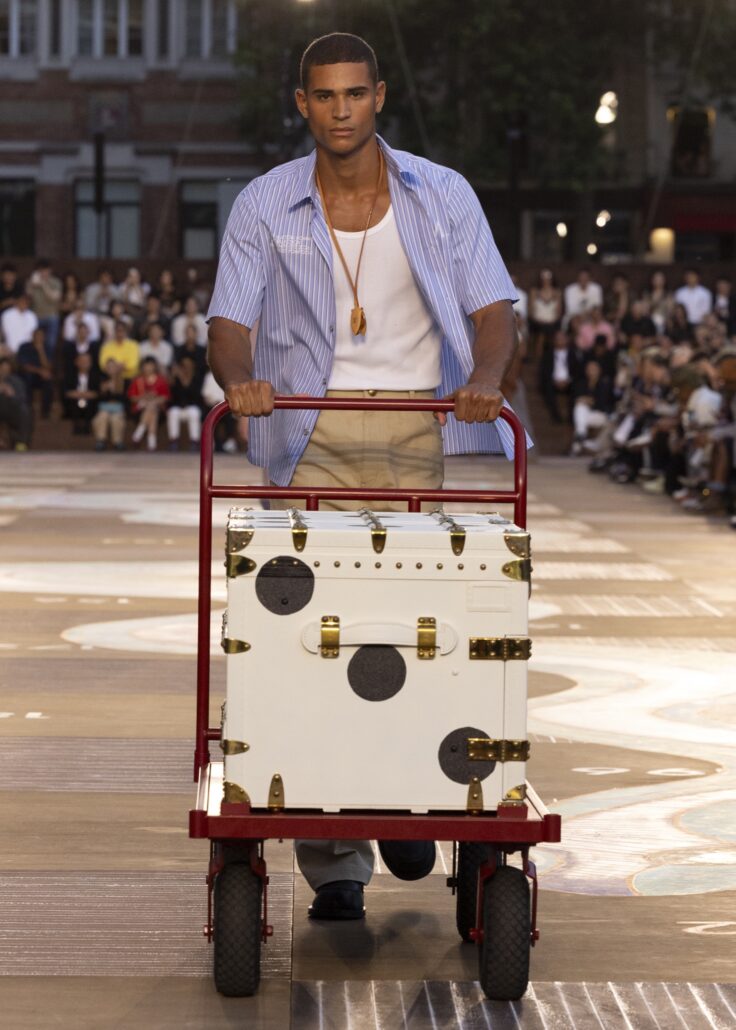 LOUIS VUITTON MENrsquoS SPRING SUMMER 2026 SHOW LOOK 72