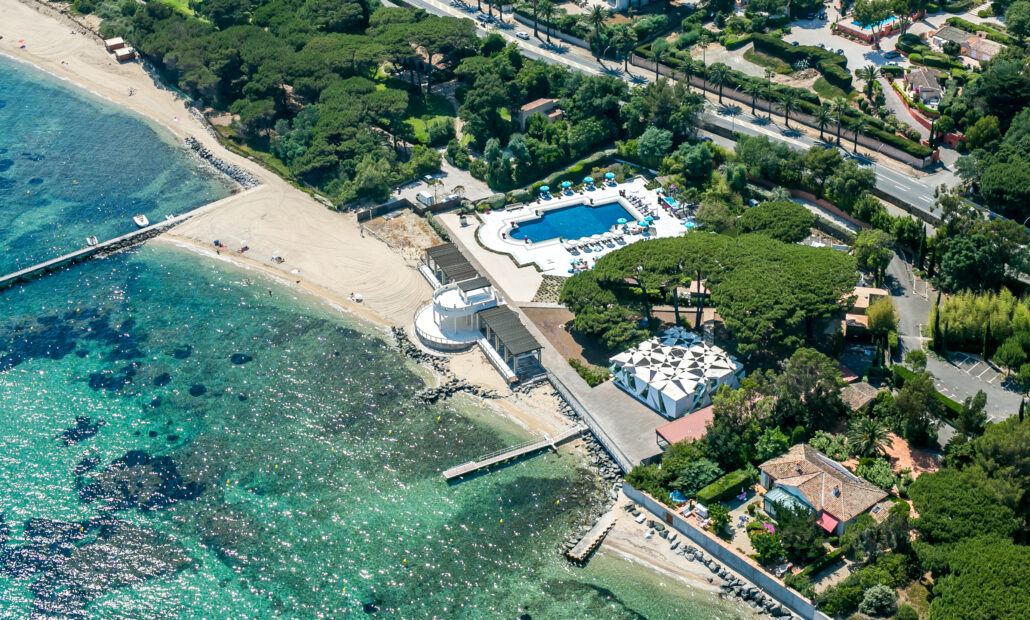 Le Beauvallon Beach Club Aerial