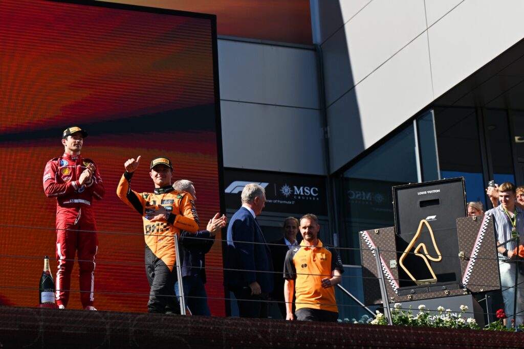 Louis Vuitton FORMULA 1® MSC CRUISES AUSTRIAN GRAND PRIX 2025 in Spielberg Winner Lando Norris 1024x683 1