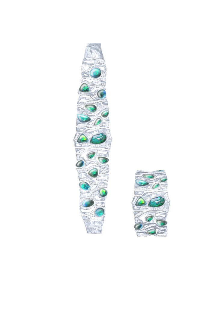 PIAGET HIGH JEWELLERY SHAPES OF EXTRALEGANZA G0A50398 FY26 MONTRE HJ 1