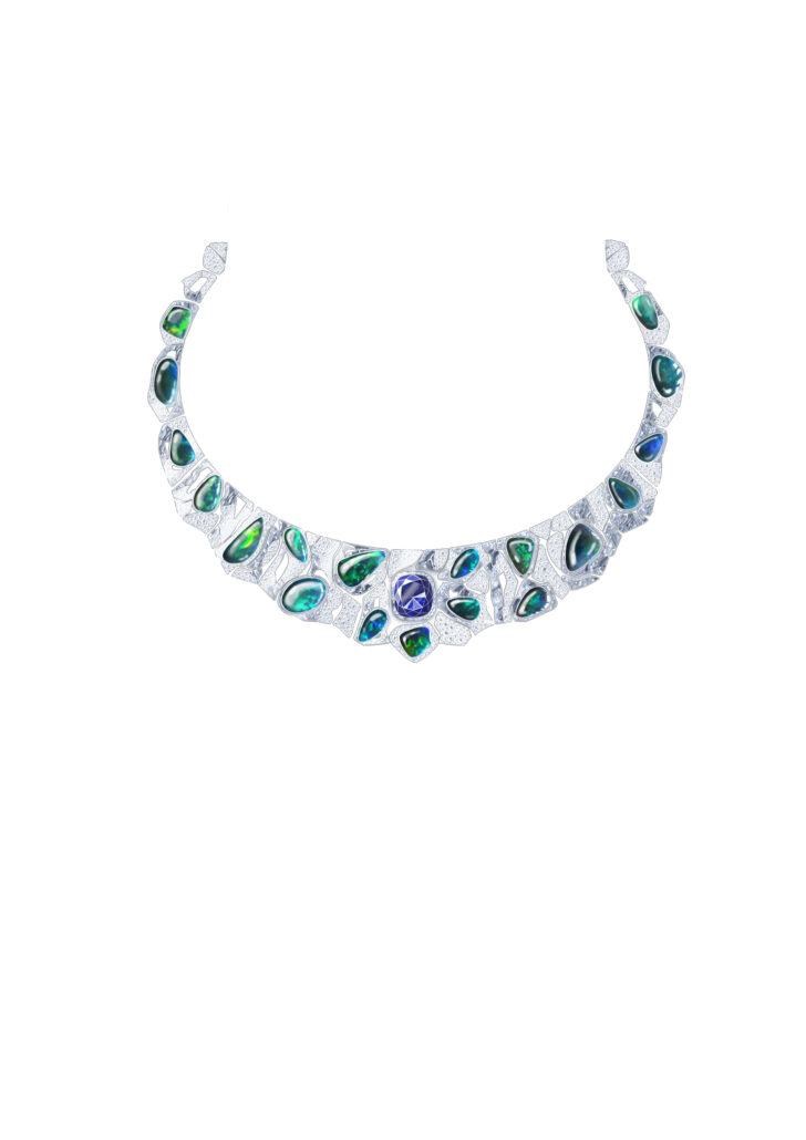 PIAGET HIGH JEWELLERY SHAPES OF EXTRALEGANZA G37T4700 FY26 COLLIER HJ 1