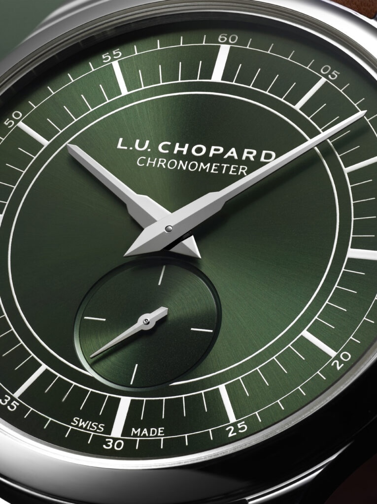 168629 3001 L.U.C XPS Forest Green ©Federal Studio 3 765x1024 2