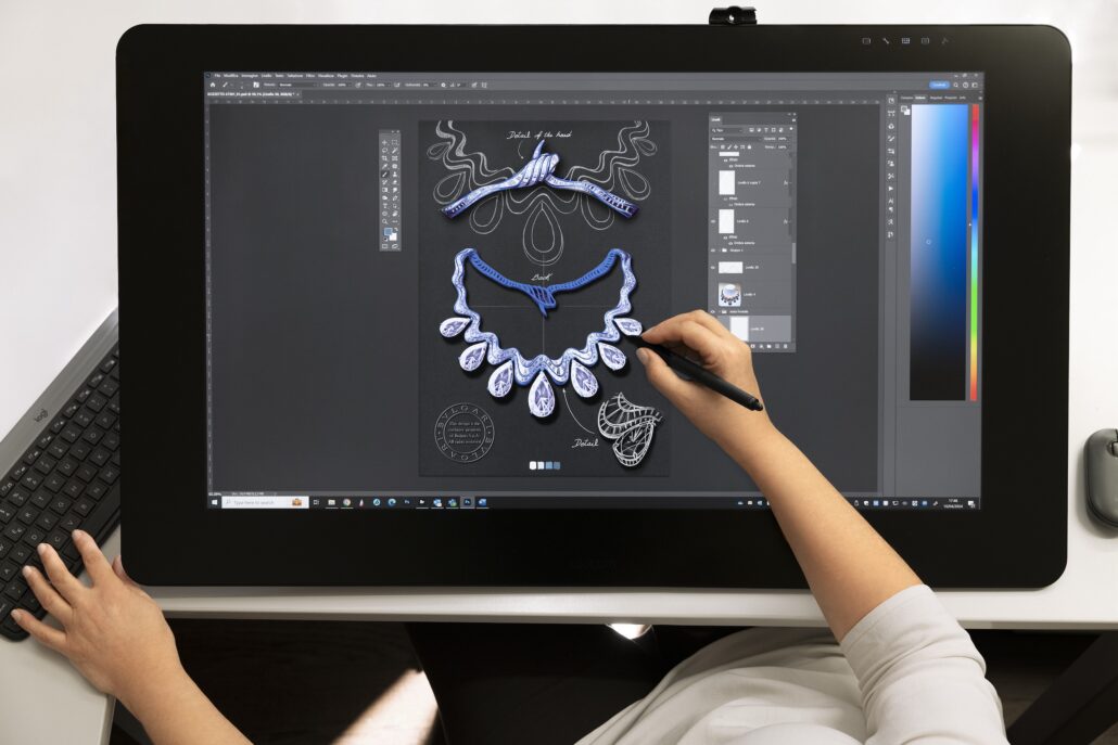 BVLGARI SERPENTI AETERNA NECKLACE MAKING OF SKETCHES 3