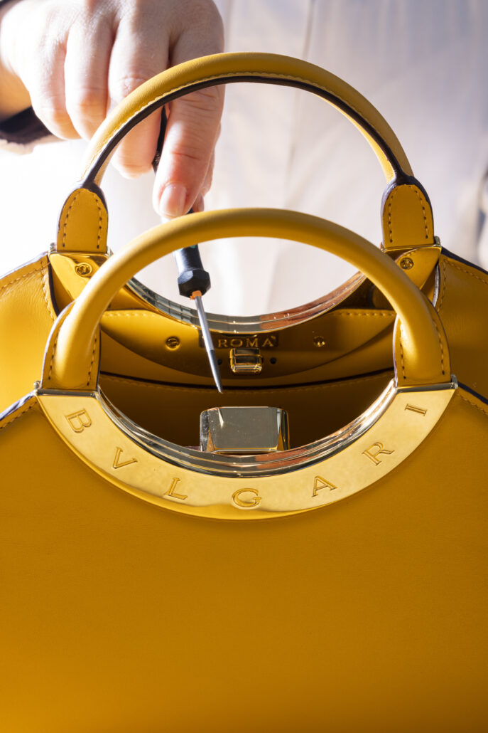 Bulgari Roma Bag Making Of 16